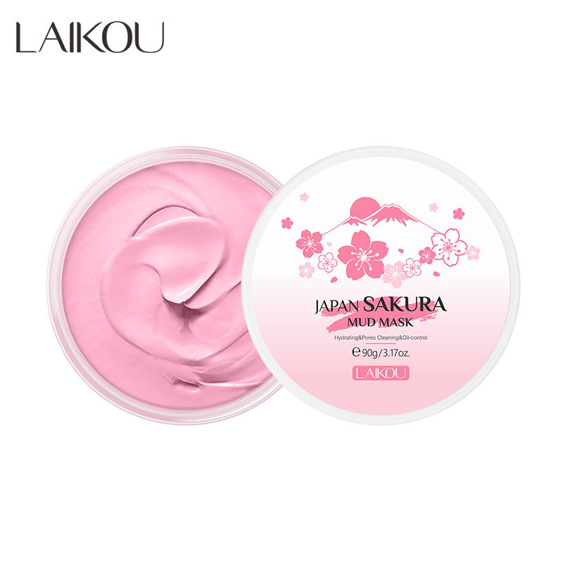 Dust Mask Construction - LAIKOU ซากุระ เคลย์ มาส์ก 25g/90g ทำความสะอาดล้ำลึก
