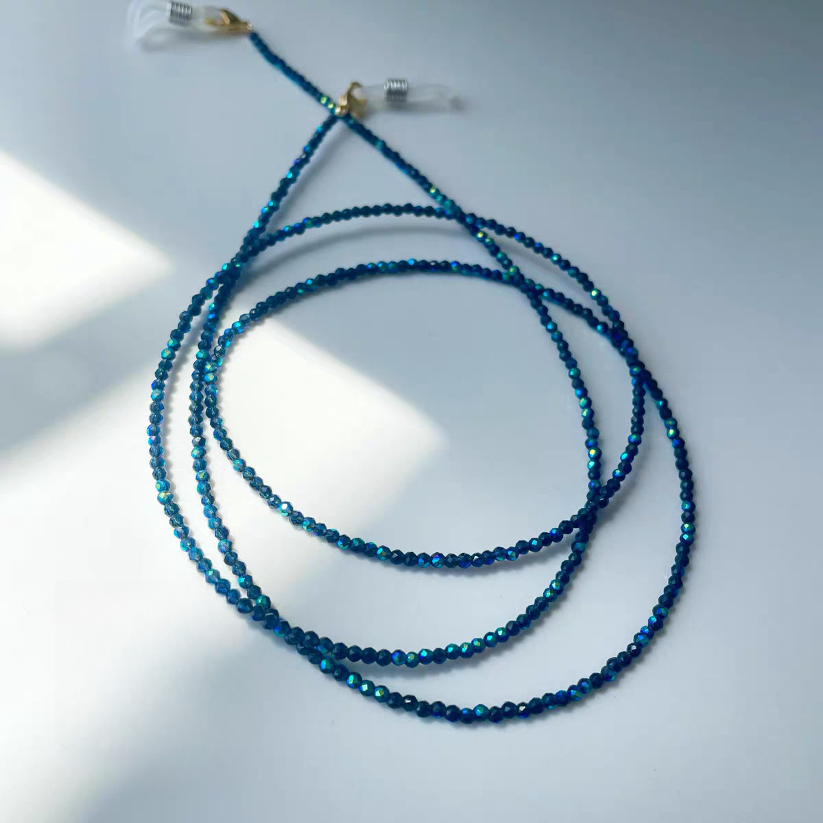 สายคล้องแว่นตาประดับเพชรพลอยสี - Mask Chain Holder บทวิจารณ์และราคา