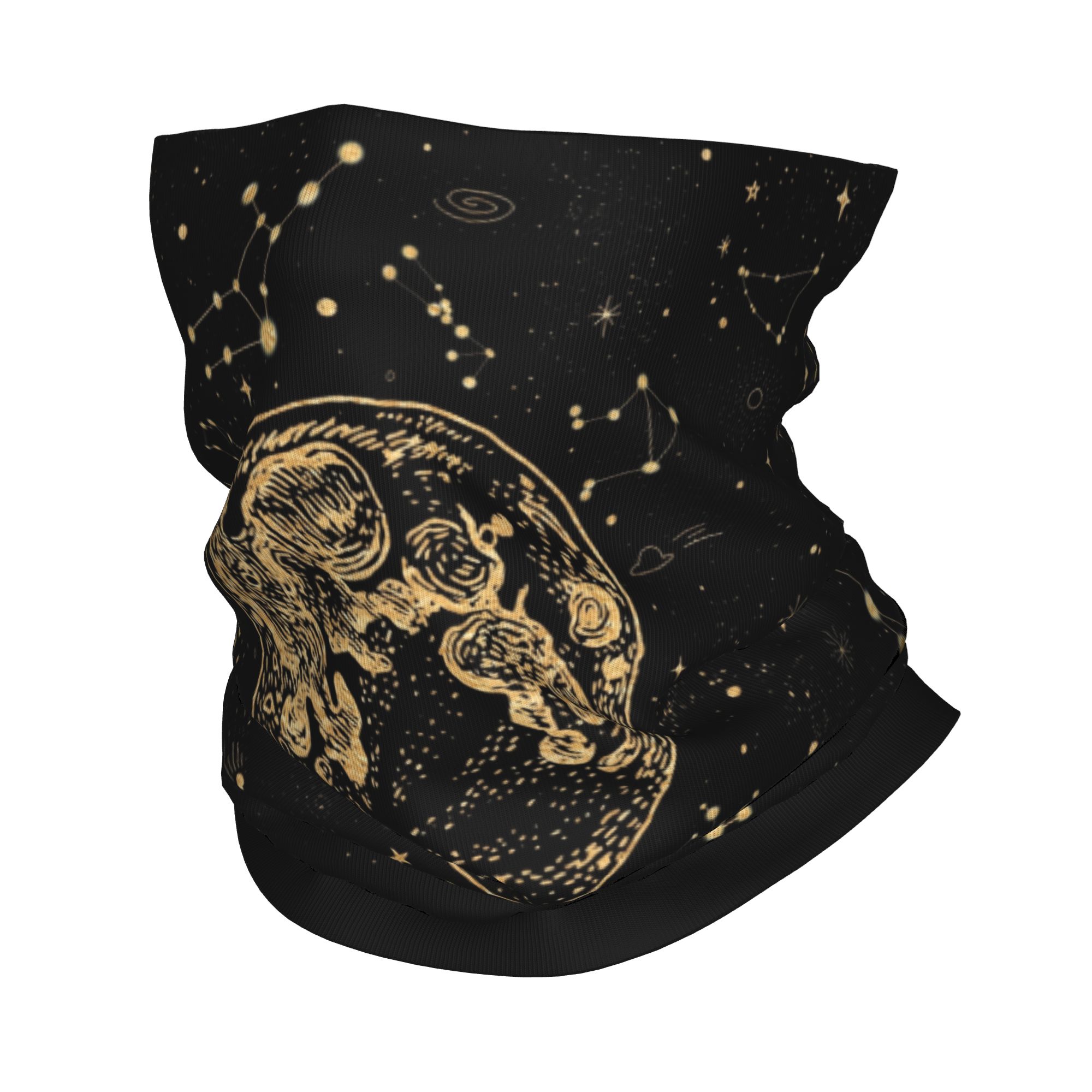 ผ้าพันคอแบบมีฮู้ดลายกาแล็กซี่  - Neck Gaiter Face Cover บทวิจารณ์และราคา