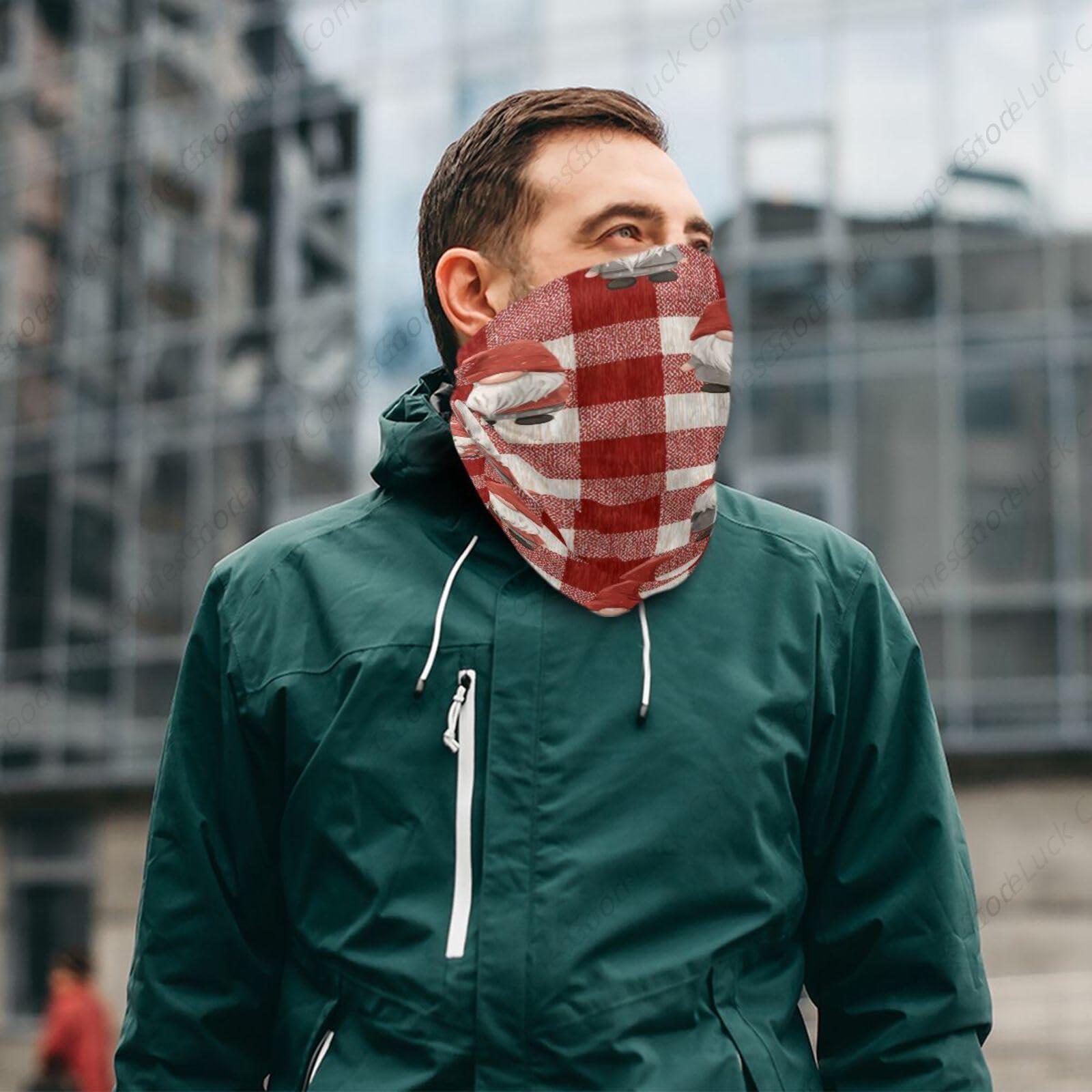ผ้าคลุมหน้าแบบคลุมคอ ผ้าพันคอ  - Neck Gaiter Face Cover บทวิจารณ์และราคา