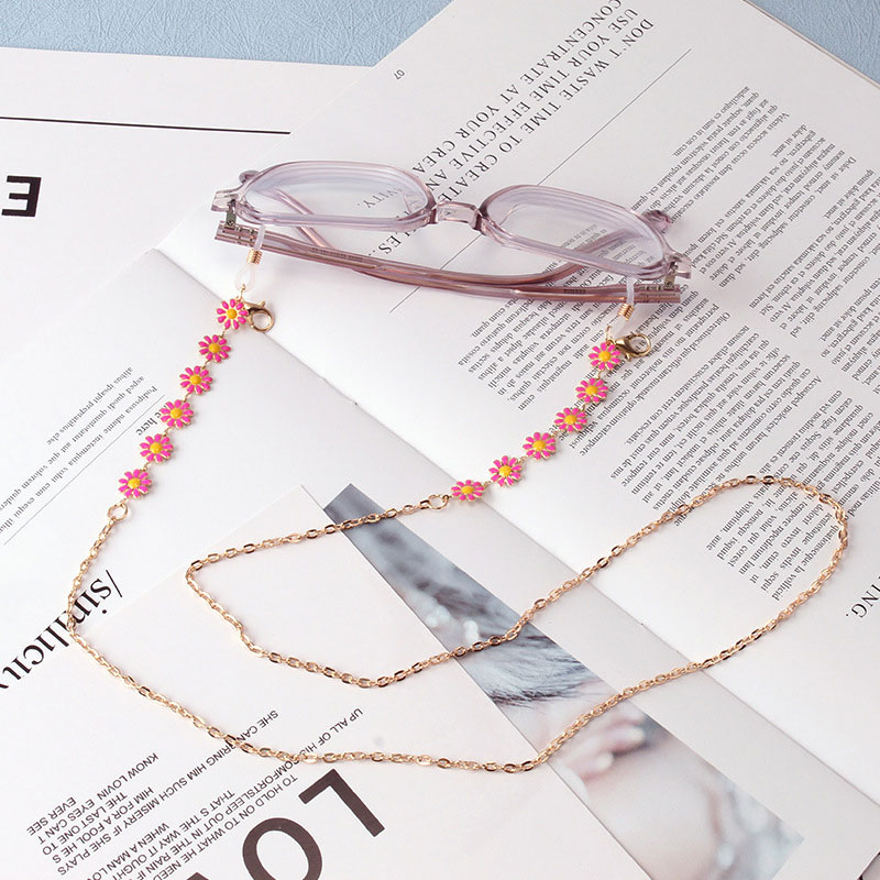 สไตล์ดอกไม้แว่นตาโซ่ผู้หญิงแฟช - Mask Chain Holder บทวิจารณ์และราคา