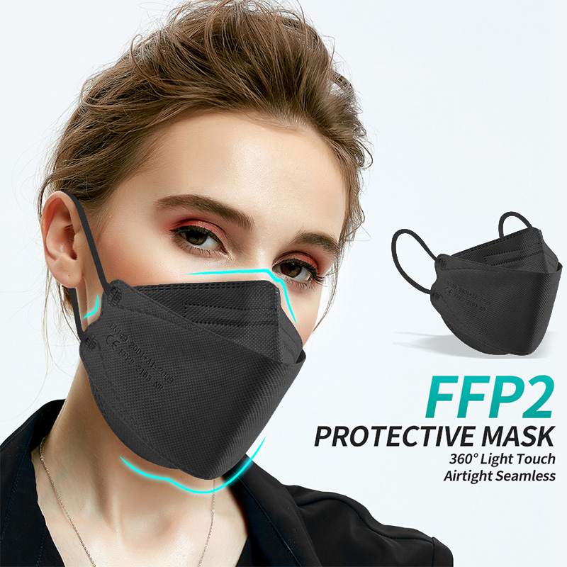 10-200pcs ffp2 mascarillas CE  - Disposable Surgical Mask บทวิจารณ์และราคา