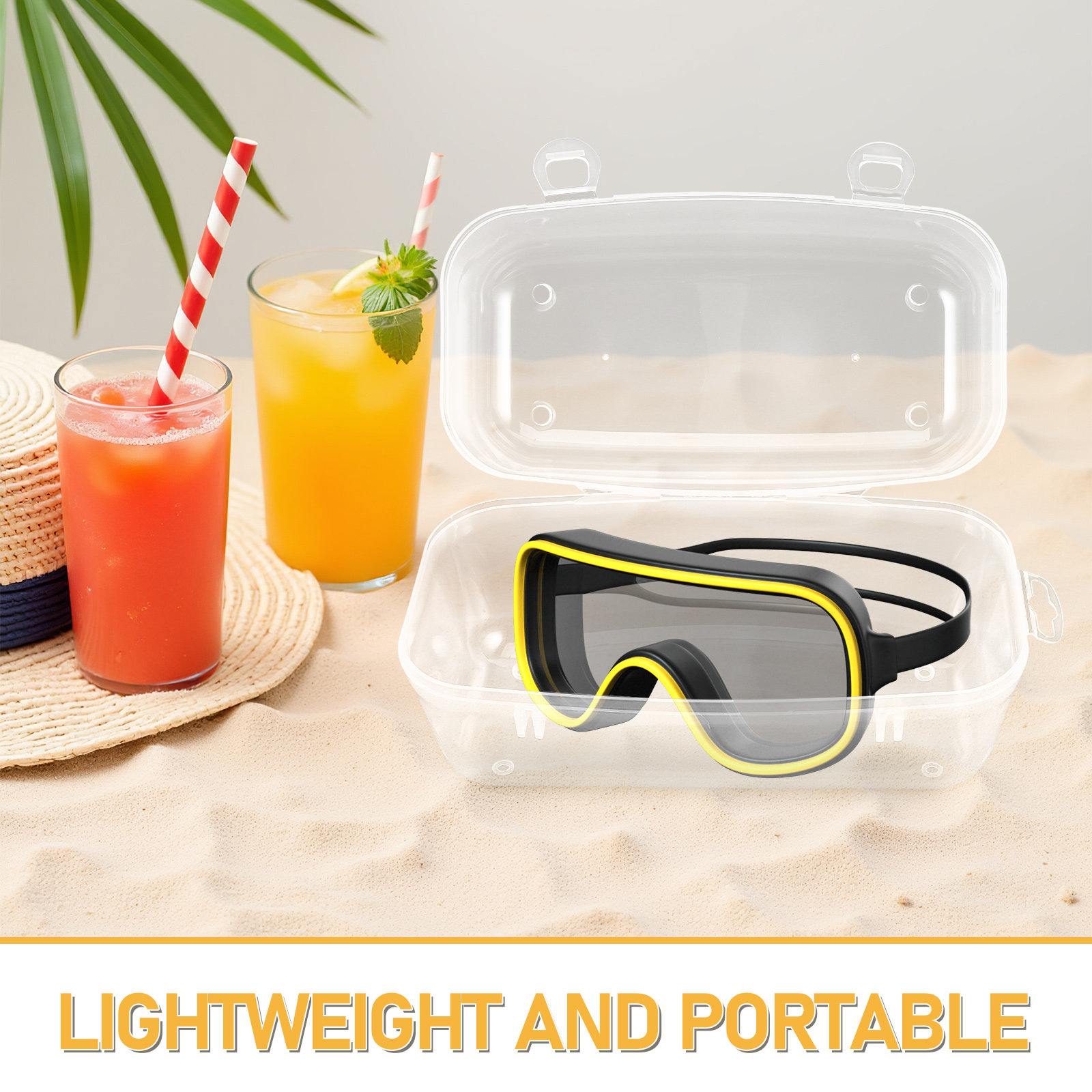กล่องใส่หน้ากากดำน้ำแบบแข็ง กั - Mask Case Hard Shell บทวิจารณ์และราคา