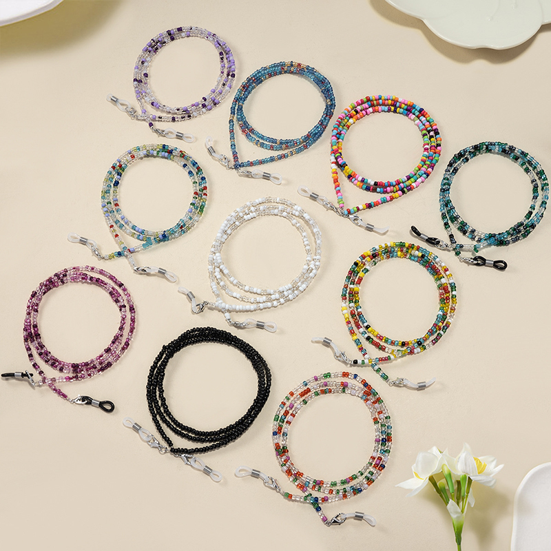 สายคล้องแว่นตาประดับลูกปัดหลาก - Mask Chain Holder บทวิจารณ์และราคา