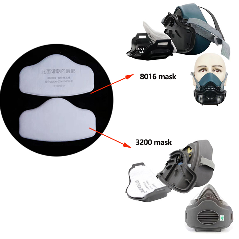 3701 อนุภาคผ้าฝ้ายสําหรับ 3M 3 - Dust Mask Construction บทวิจารณ์และราคา